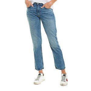 GRLFRND Jane Straight Leg Jean (Re-cut hem)